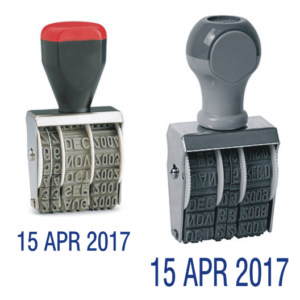 Regular Date/Number Stamps