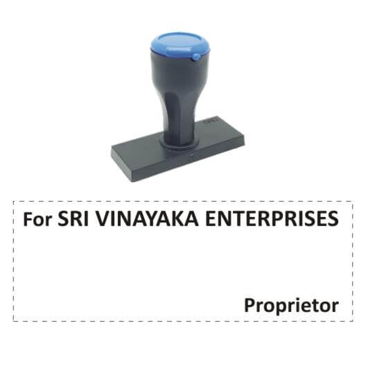 Proprietor Stamp & Director Rubber Stamp Format Stampmart