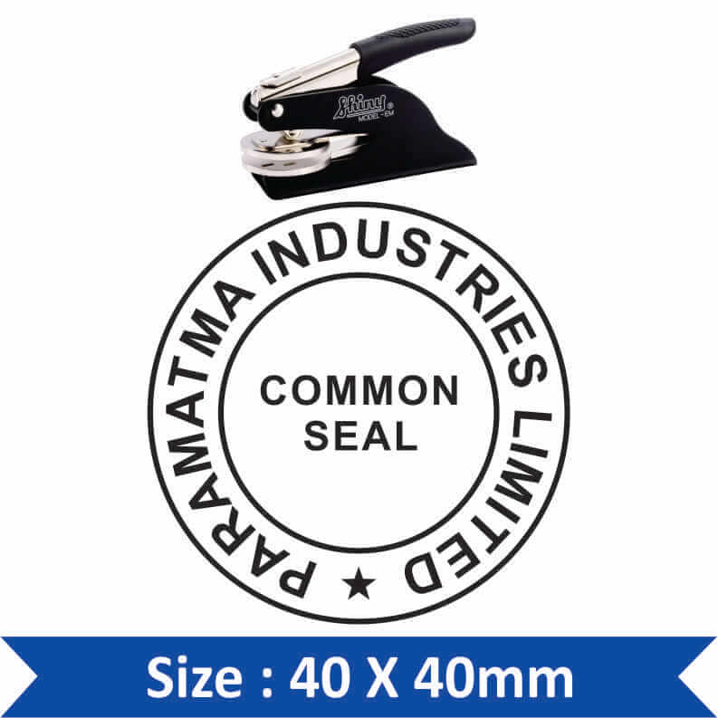 Shiny Embossing Seal 01