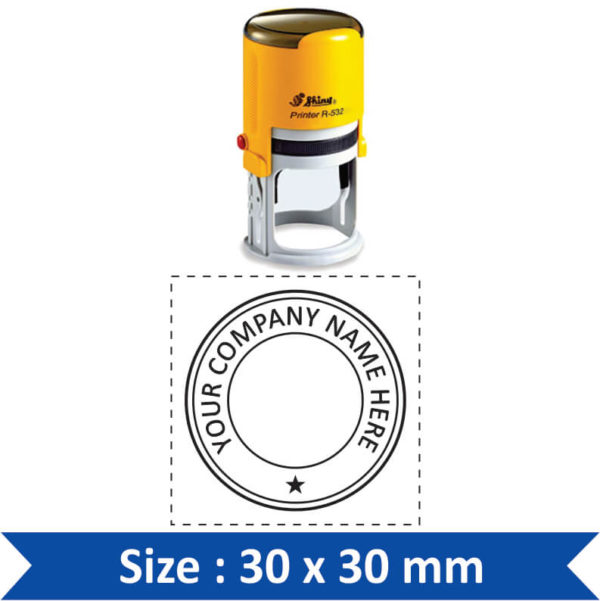 Shiny Proprietor Stamp Rubber Stamps Online